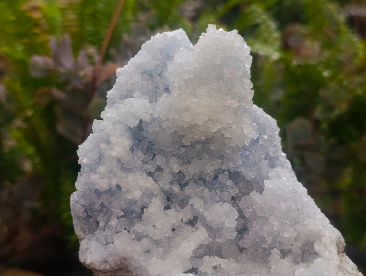 Natural Blue Celestite Specimens x 2 From Sakoany, Madagascar - Toprock Gemstones and Minerals 