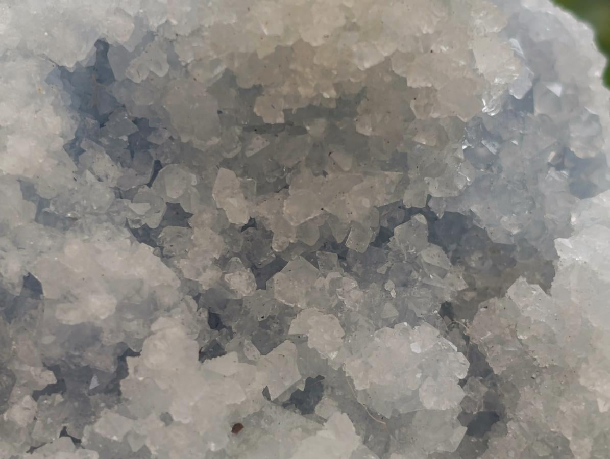 Natural Blue Celestite Specimens x 2 From Sakoany, Madagascar - Toprock Gemstones and Minerals 