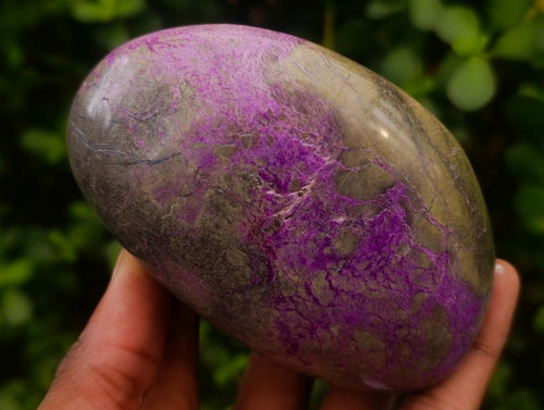Polished Stichtite Standing Free Forms x 4 From Barberton, South Africa - Toprock Gemstones and Minerals 