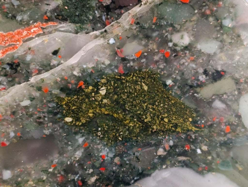 Polished XL Bloodstone Display Crystal x 1 From Swaziland - Toprock Gemstones and Minerals 