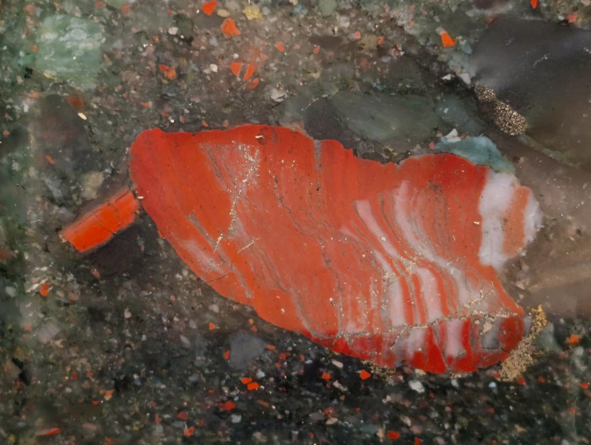 Polished XL Bloodstone Display Crystal x 1 From Swaziland - Toprock Gemstones and Minerals 