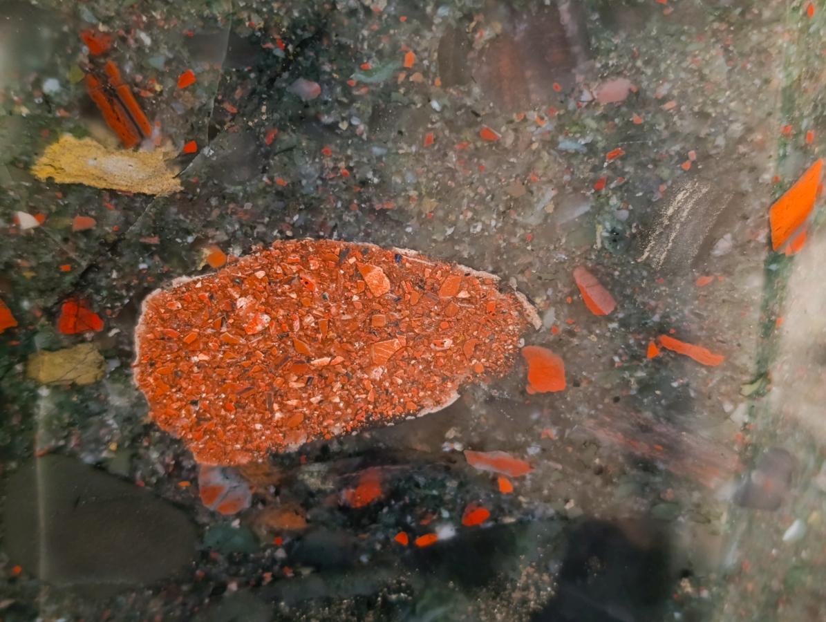Polished XL Bloodstone Display Crystal x 1 From Swaziland - Toprock Gemstones and Minerals 