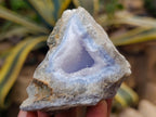 Natural Blue Lace Agate Geode Specimens x 12 From Nsanje, Malawi - Toprock Gemstones and Minerals 