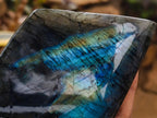 Polished Labradorite Standing Free Forms x 3 From Madagascar - Toprock Gemstones and Minerals 