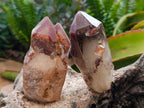 Natural Red Hematoid Phantom Quartz Crystal Clusters x 6 From Karoi, Zimbabwe - Toprock Gemstones and Minerals 