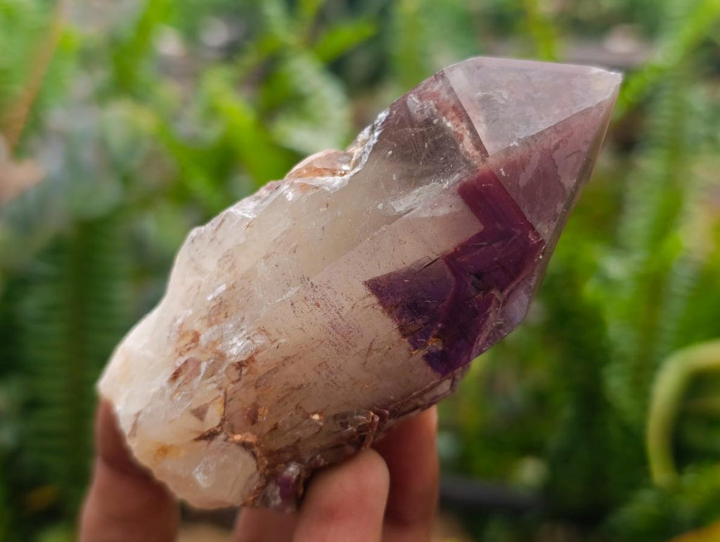 Natural Red Hematoid Phantom Quartz Crystal Clusters x 6 From Karoi, Zimbabwe - Toprock Gemstones and Minerals 
