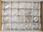 Polished Clear Quartz Display Crystals x 20 From Madagascar - Toprock Gemstones and Minerals 