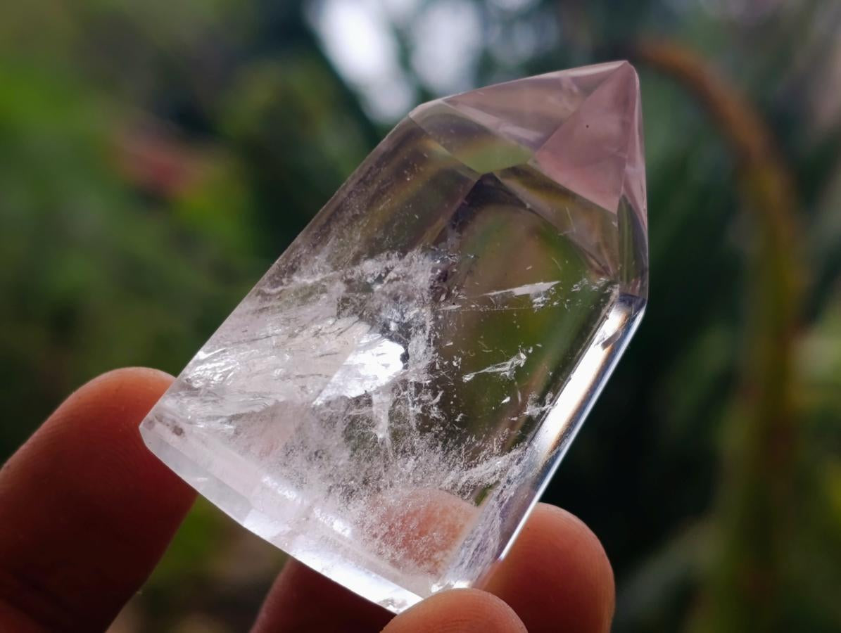 Polished Clear Quartz Display Crystals x 20 From Madagascar - Toprock Gemstones and Minerals 