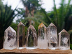 Polished Clear Quartz Display Crystals x 20 From Madagascar - Toprock Gemstones and Minerals 