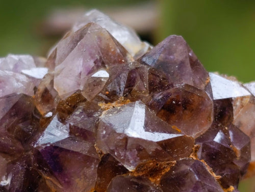 Natural Dark Purple Amethyst Quartz Crystal Plates x 35 From Boekenhouthoek, South Africa - Toprock Gemstones and Minerals 