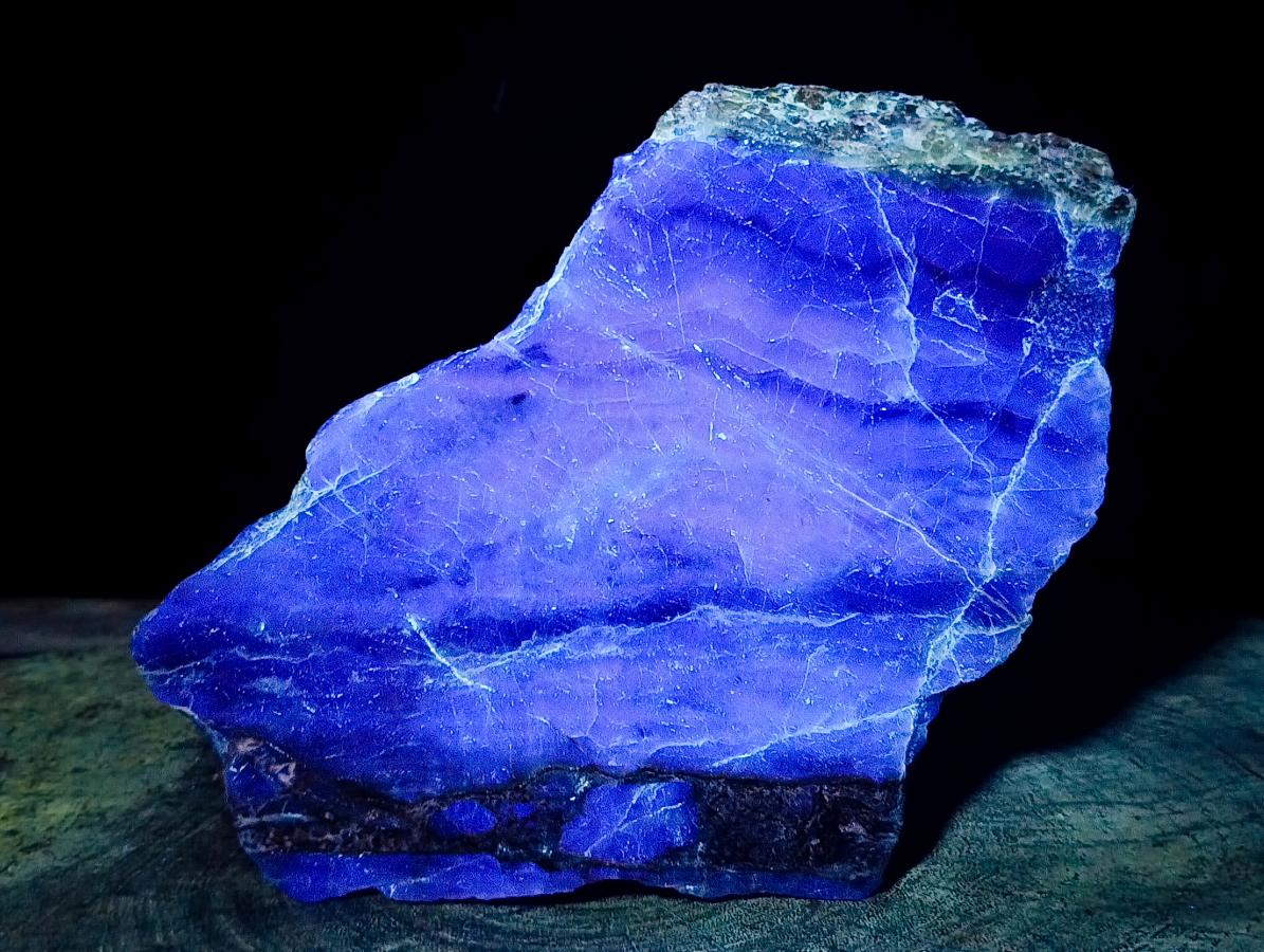 Polished Watermelon Fluorite Slices x 2 From Uis, Namibia - Toprock Gemstones and Minerals 