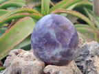 Polished Lepidolite Standing Free Forms x 3 From Ambatondrazaka, Madagascar - Toprock Gemstones and Minerals 