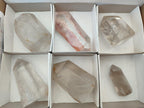 Polished Mixed Quartz Display Crystals x 6 From Madagascar - Toprock Gemstones and Minerals 