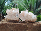 Natural Madagascar Quartz Clusters x 12 From Madagascar - Toprock Gemstones and Minerals 