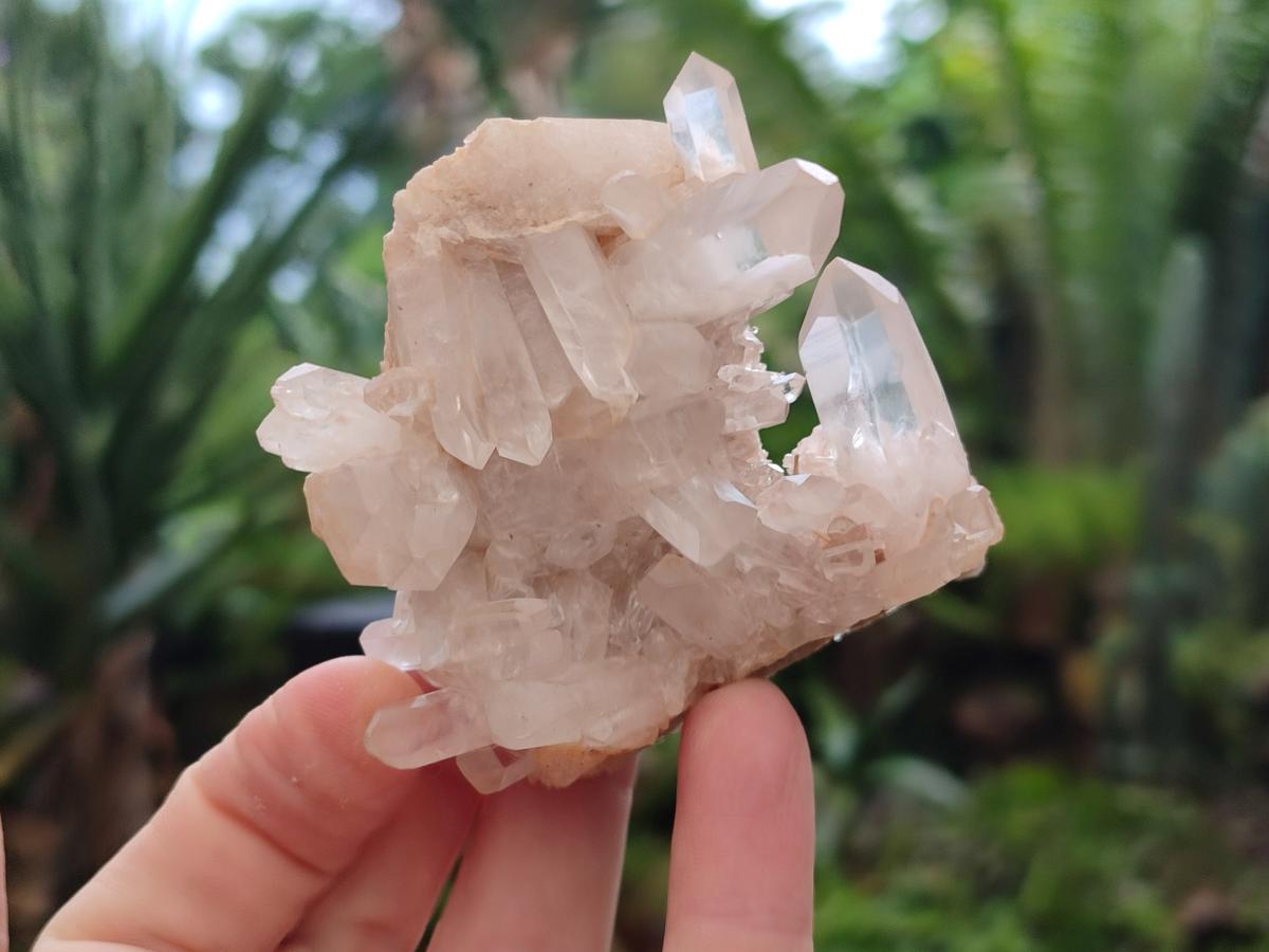 Natural Madagascar Quartz Clusters x 12 From Madagascar - Toprock Gemstones and Minerals 