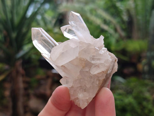 Natural Madagascar Quartz Clusters x 12 From Madagascar - Toprock Gemstones and Minerals 