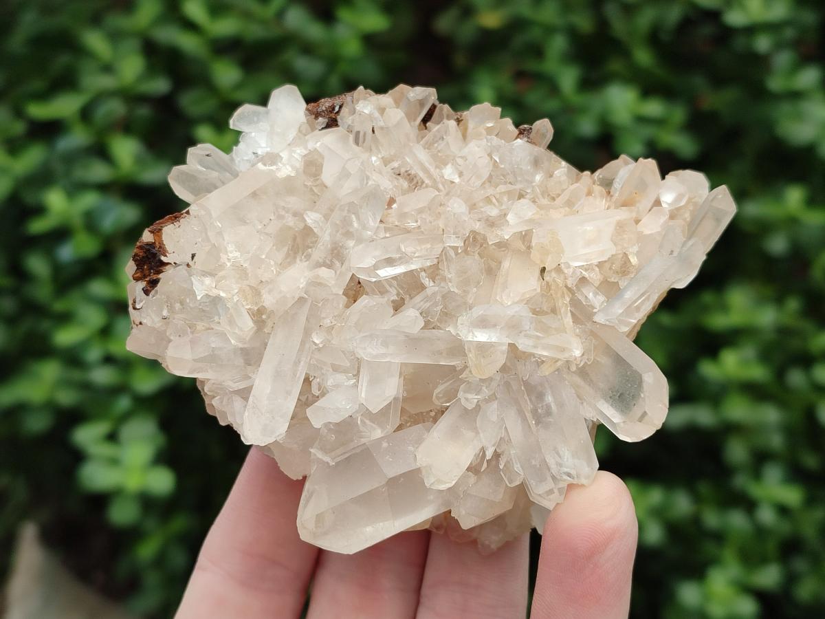 Natural Madagascar Quartz Clusters x 12 From Madagascar - Toprock Gemstones and Minerals 