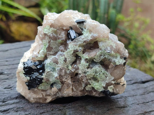 Natural Smokey Quartz with Associated Minerals Specimens x 6 From Erongo, Namibia - Toprock Gemstones and Minerals 