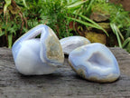 Polished Blue Lace Agate Free Forms x 6 From Nsanje, Malawi - Toprock Gemstones and Minerals 
