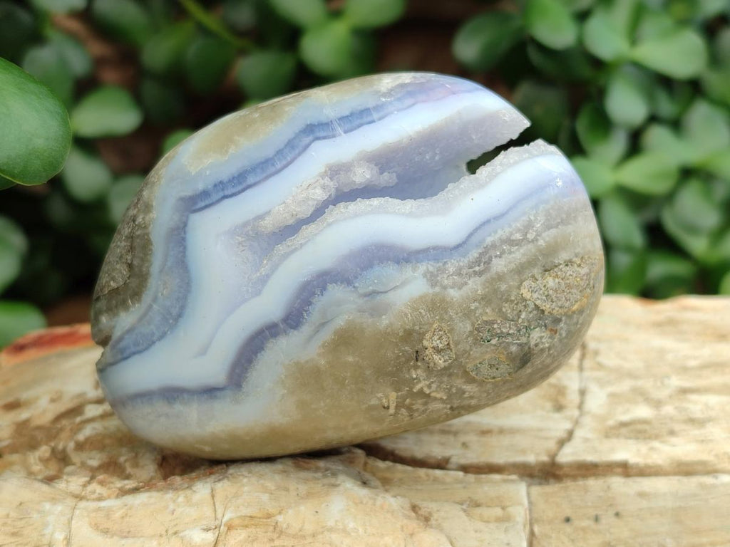 Polished Blue Lace Agate Free Forms x 6 From Nsanje, Malawi - Toprock Gemstones and Minerals 