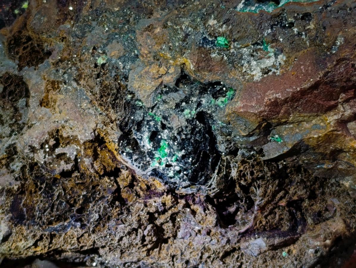 Natural XXL Drusy Quartz Coated Ball Malachite On Dolomite Specimen x 1 From Mindingi Mine, Kambove, Congo - Toprock Gemstones and Minerals 