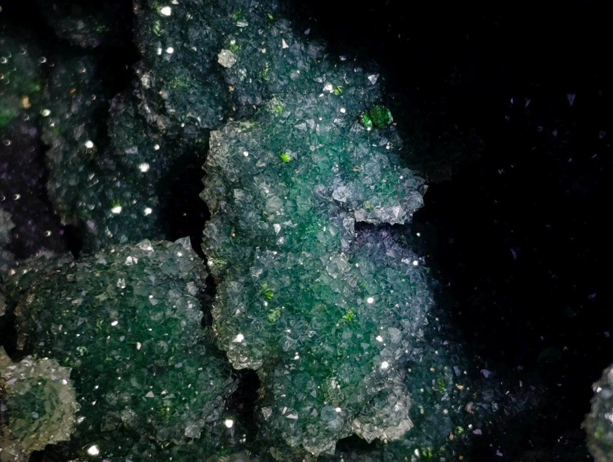 Natural XXL Drusy Quartz Coated Ball Malachite On Dolomite Specimen x 1 From Mindingi Mine, Kambove, Congo - Toprock Gemstones and Minerals 