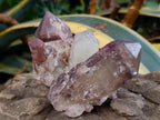 Natural Red Hematoid Quartz Crystals x 6 From Karoi, Zimbabwe - Toprock Gemstones and Minerals 