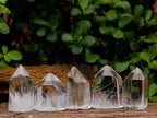 Polished Clear Quartz Crystals x 20 From Madagascar - Toprock Gemstones and Minerals 