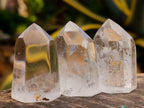 Polished Clear Quartz Crystals x 20 From Madagascar - Toprock Gemstones and Minerals 
