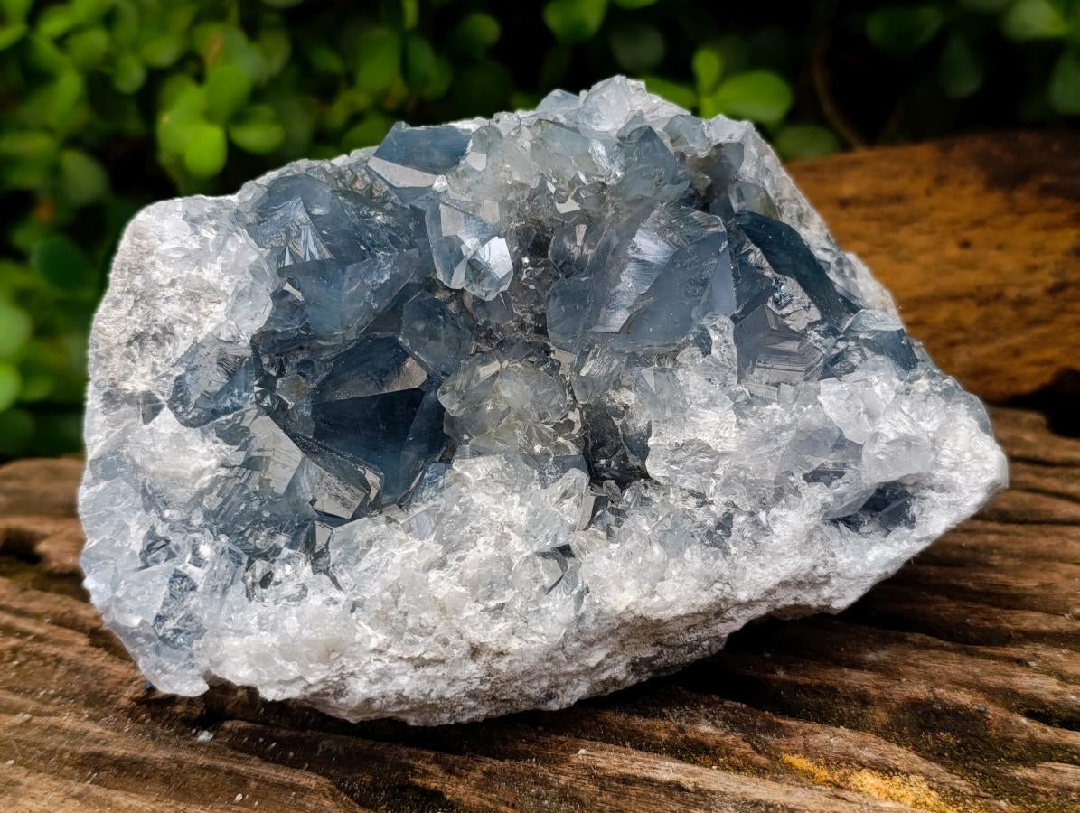 Natural Large Blue Celestite Specimen x 1 From Sakoany, Madagascar - Toprock Gemstones and Minerals 