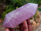 Polished Double Terminated Gemmy Rose Quartz Crystals x 12 From Madagascar - Toprock Gemstones and Minerals 
