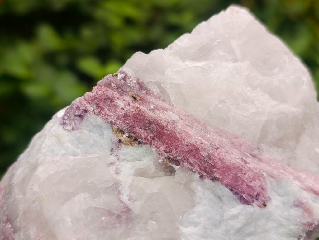 Natural Pink Rubellite Tourmaline Specimens x 2 From Karibib, Namibia - Toprock Gemstones and Minerals 