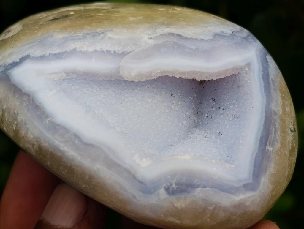 Polished Blue Lace Agate Free Forms x 6 From Nsanje, Malawi - Toprock Gemstones and Minerals 