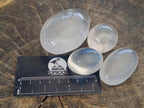 Polished Girasol Pearl Quartz Palm Stones x 23 From Ambatondrazaka, Madagascar - Toprock Gemstones and Minerals 