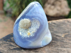 Polished Mixed Blue Lace Agate Free Forms x 5 From Nsanje, Malawi - Toprock Gemstones and Minerals 