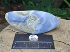 Polished Mixed Blue Lace Agate Free Forms x 5 From Nsanje, Malawi - Toprock Gemstones and Minerals 