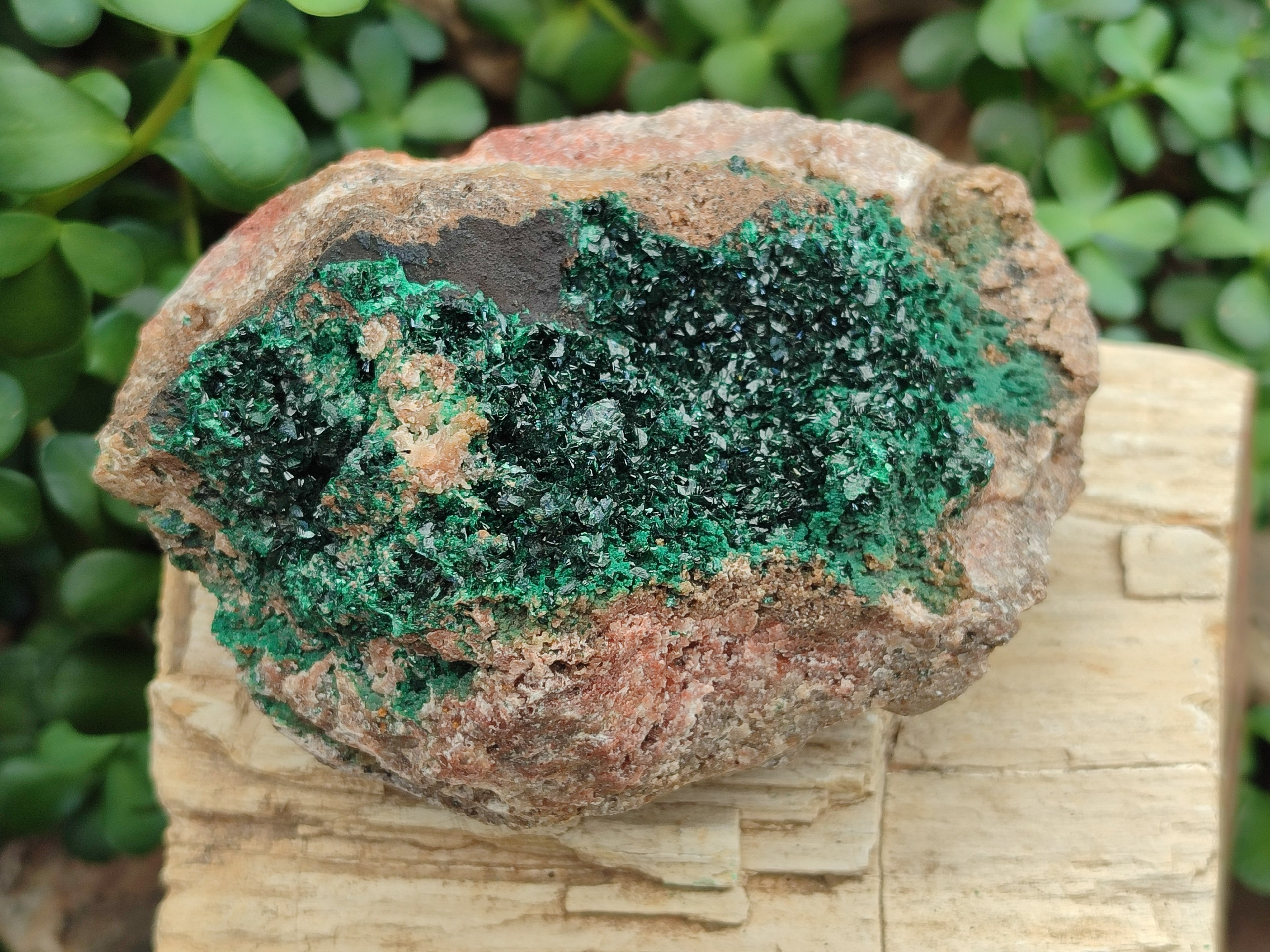 Natural Crystalline Malachite Specimens x 2 From Tenke Fungurume, Congo - Toprock Gemstones and Minerals 