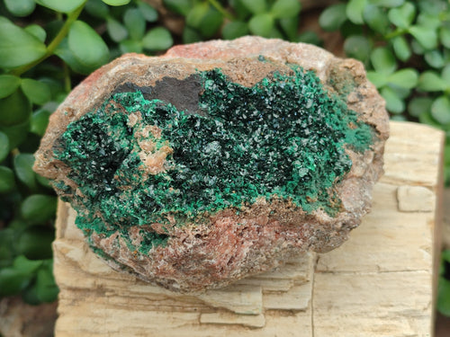 Natural Crystalline Malachite Specimens x 2 From Tenke Fungurume, Congo