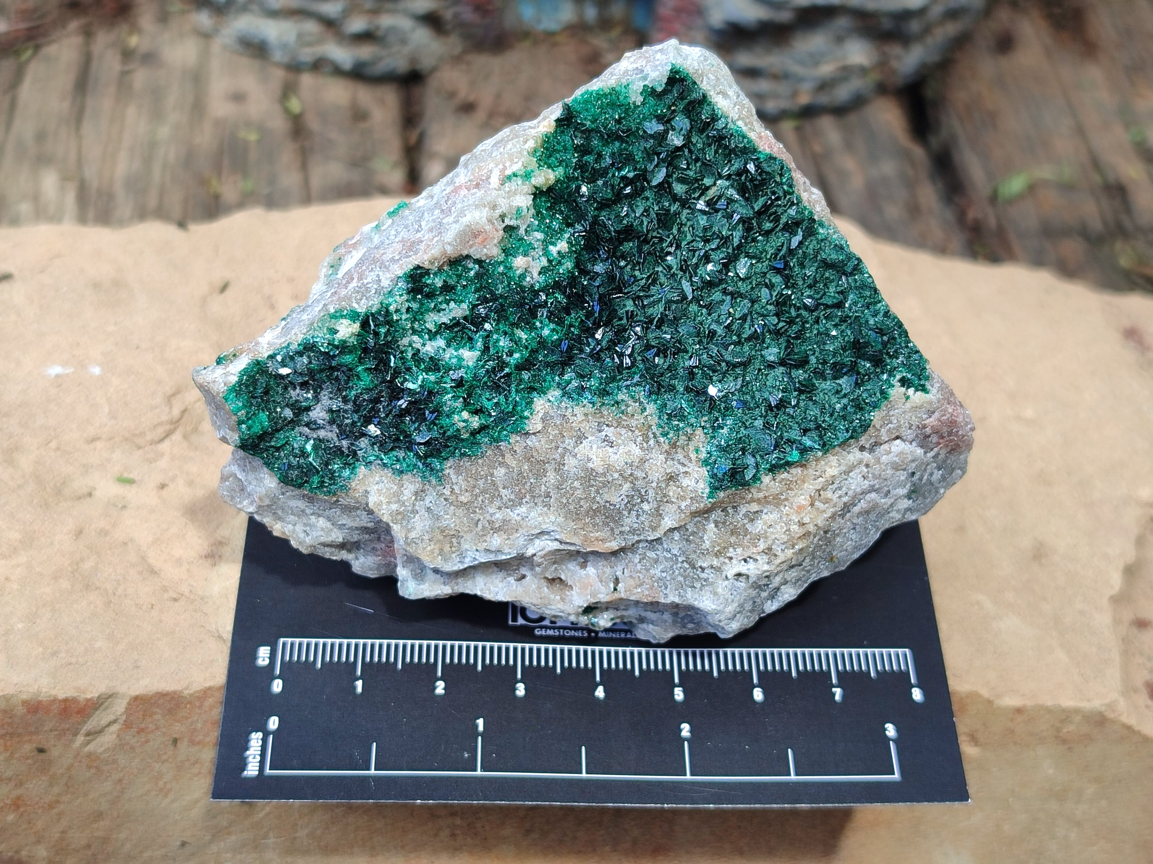 Natural Crystalline Malachite Specimens x 2 From Tenke Fungurume, Congo - Toprock Gemstones and Minerals 