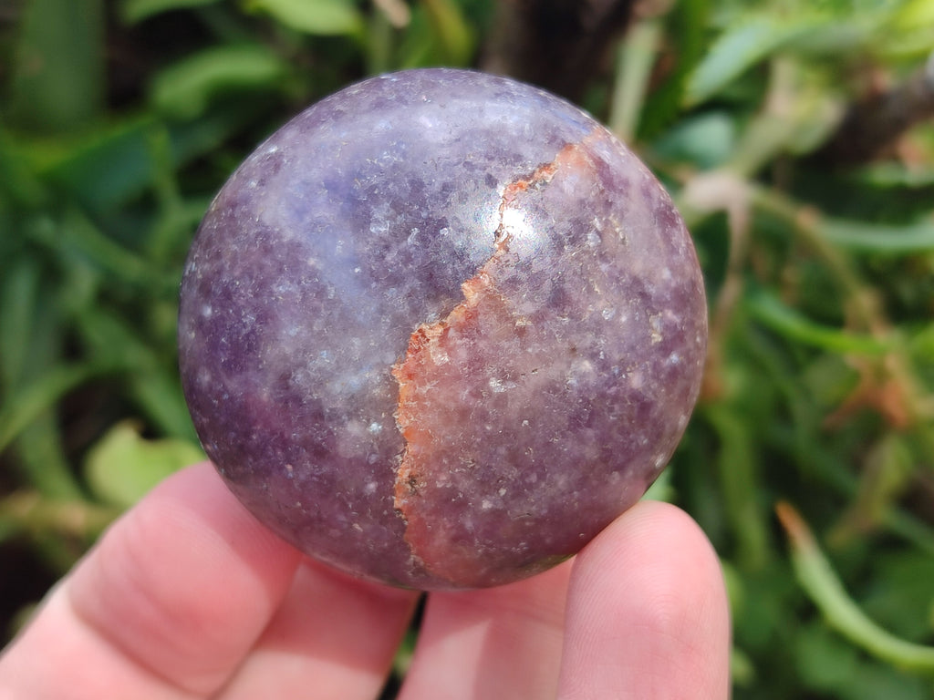 Polished Lepidolite Galets Some with Pink Tourmaline x 24 From Ambatondrazaka, Madagascar - Toprock Gemstones and Minerals 