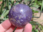 Polished Lepidolite Galets Some with Pink Tourmaline x 24 From Ambatondrazaka, Madagascar - Toprock Gemstones and Minerals 