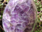 Polished Large Purple Chevron Smokey Amethyst Standing Free Form x 1 From Madagascar - Toprock Gemstones and Minerals 