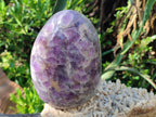 Polished Large Purple Chevron Smokey Amethyst Standing Free Form x 1 From Madagascar - Toprock Gemstones and Minerals 