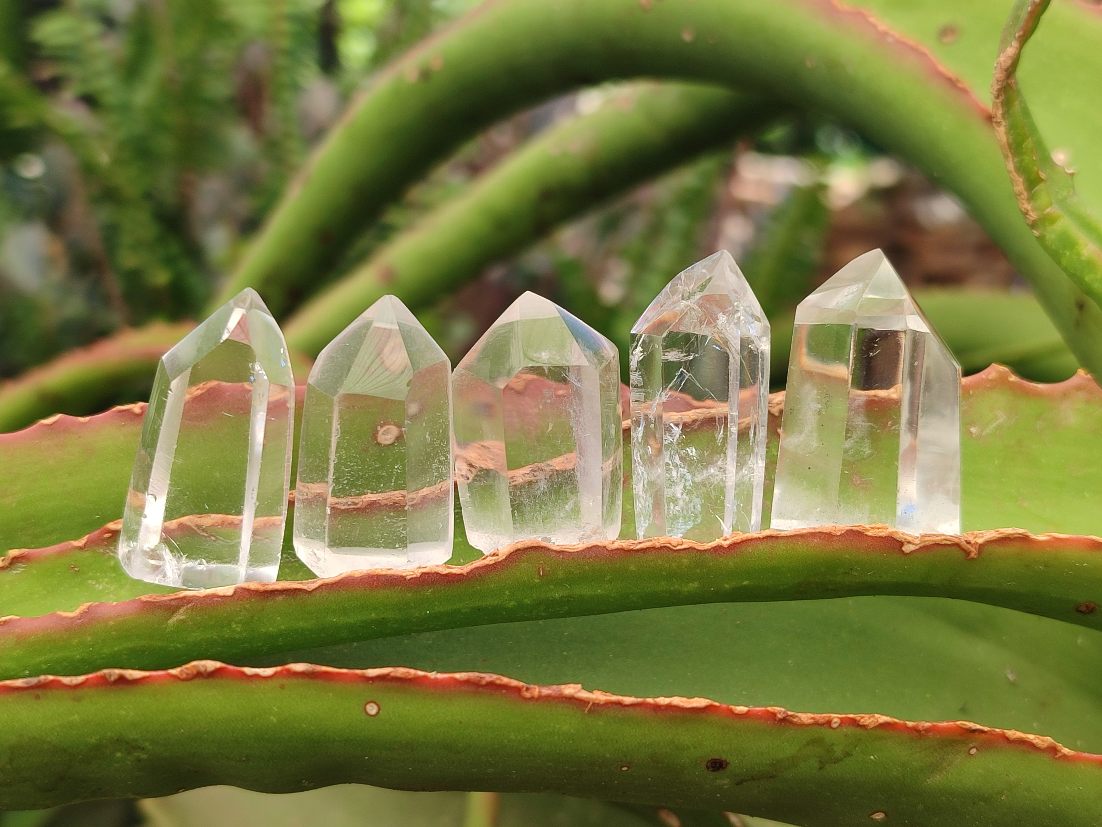 Polished Clear Quartz Crystals x 70 From Madagascar - Toprock Gemstones and Minerals 