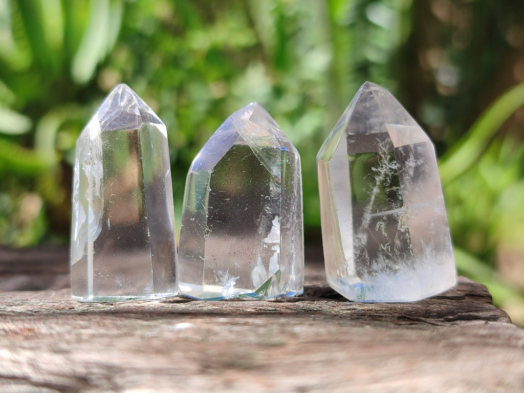 Polished Clear Quartz Crystals x 70 From Madagascar - Toprock Gemstones and Minerals 