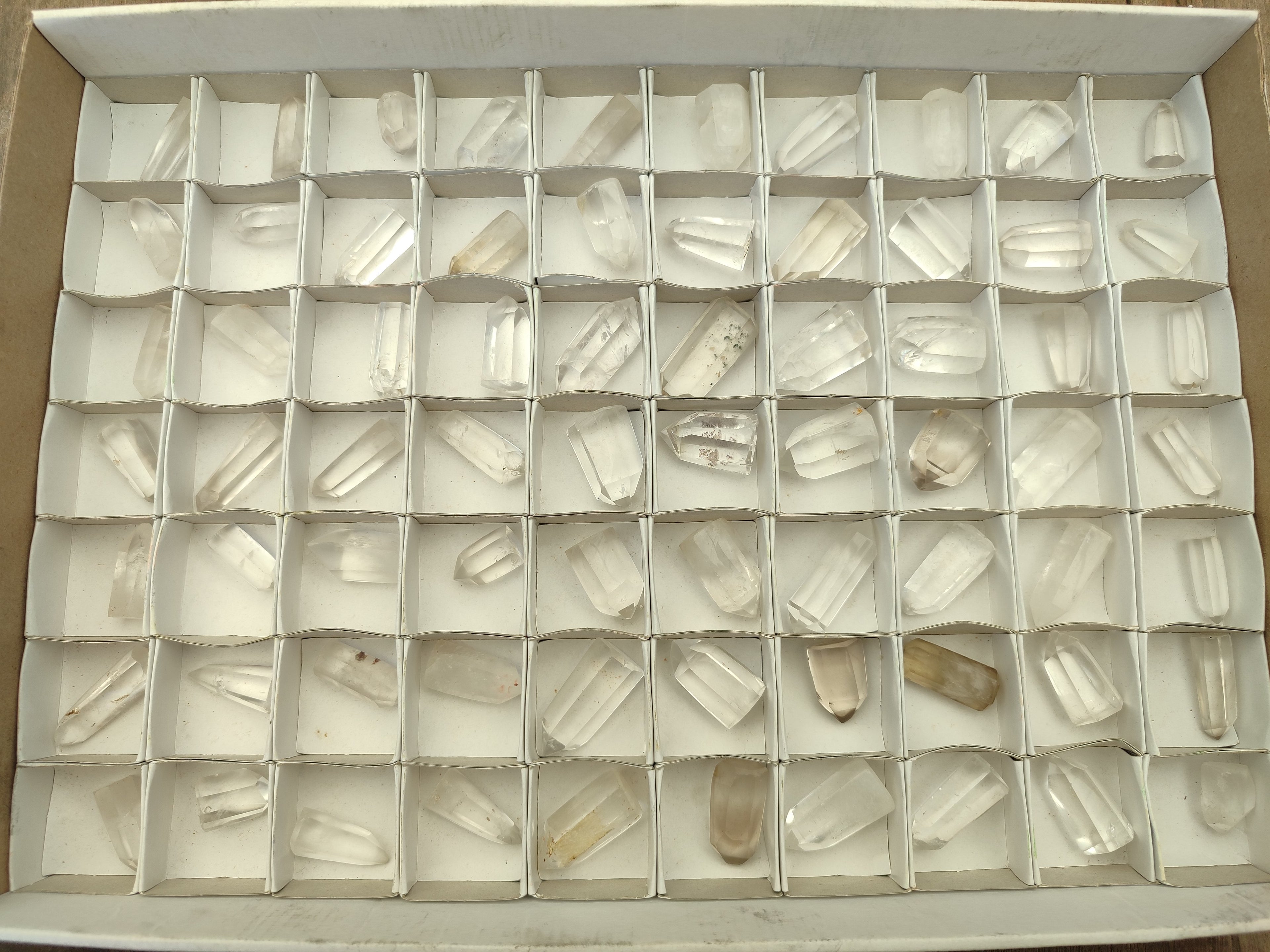 Polished Clear Quartz Crystals x 70 From Madagascar - Toprock Gemstones and Minerals 
