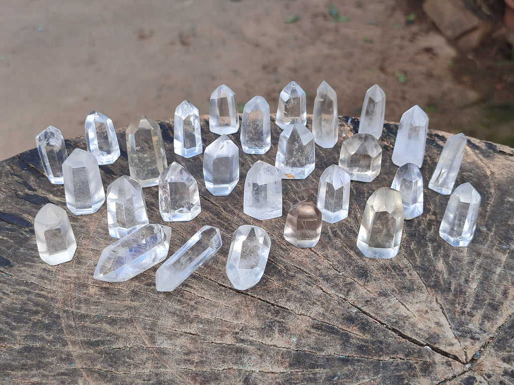 Polished Clear Quartz Crystals x 70 From Madagascar - Toprock Gemstones and Minerals 