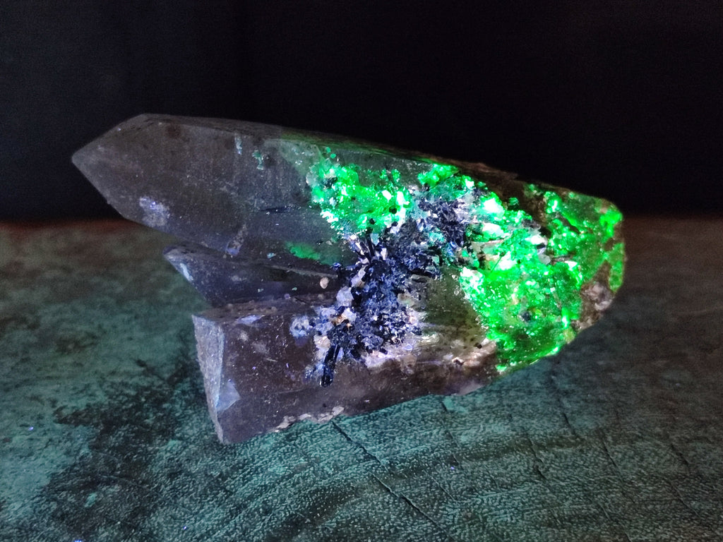 Natural Smokey Quartz Clusters with Associated Minerals x 6 From Erongo, Namibia