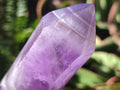 Polished Chevron Amethyst Crystals x 6 From Madagascar - Toprock Gemstones and Minerals 