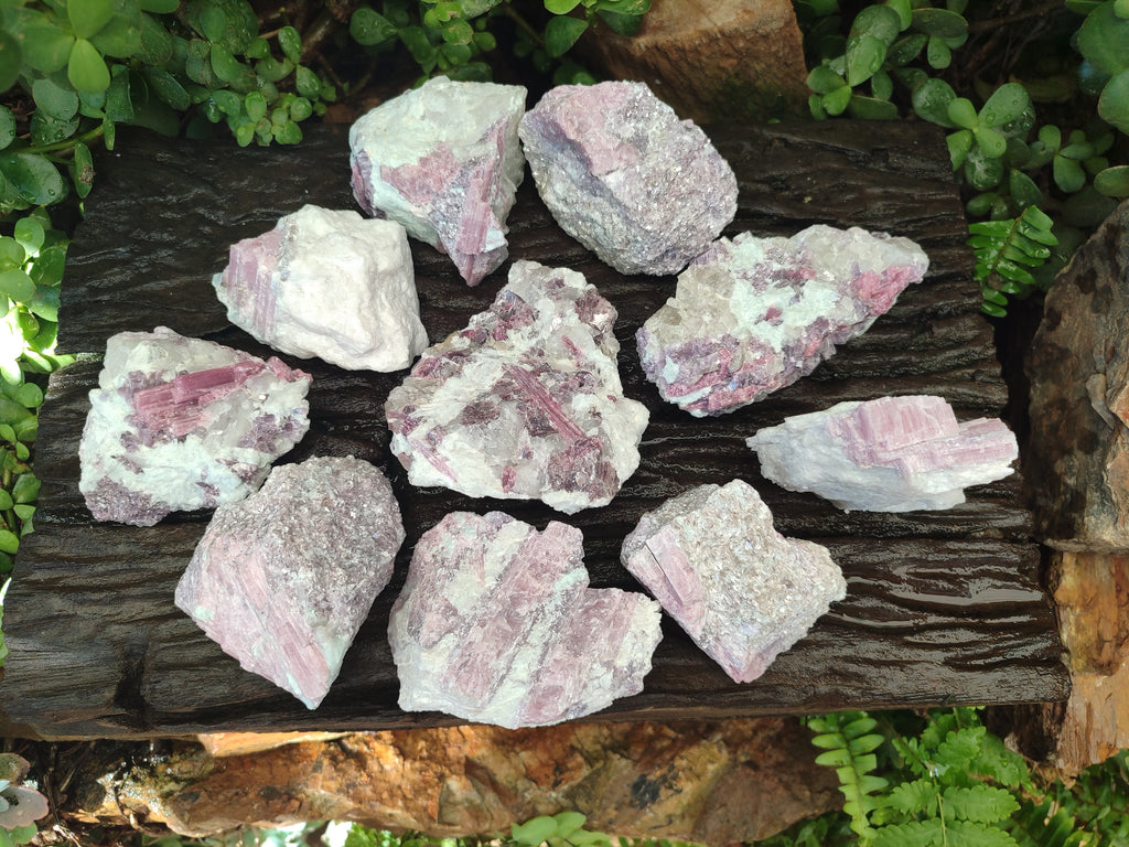 Natural Pink Rubellite Tourmaline Specimen x 12 From Karibib, Namibia
